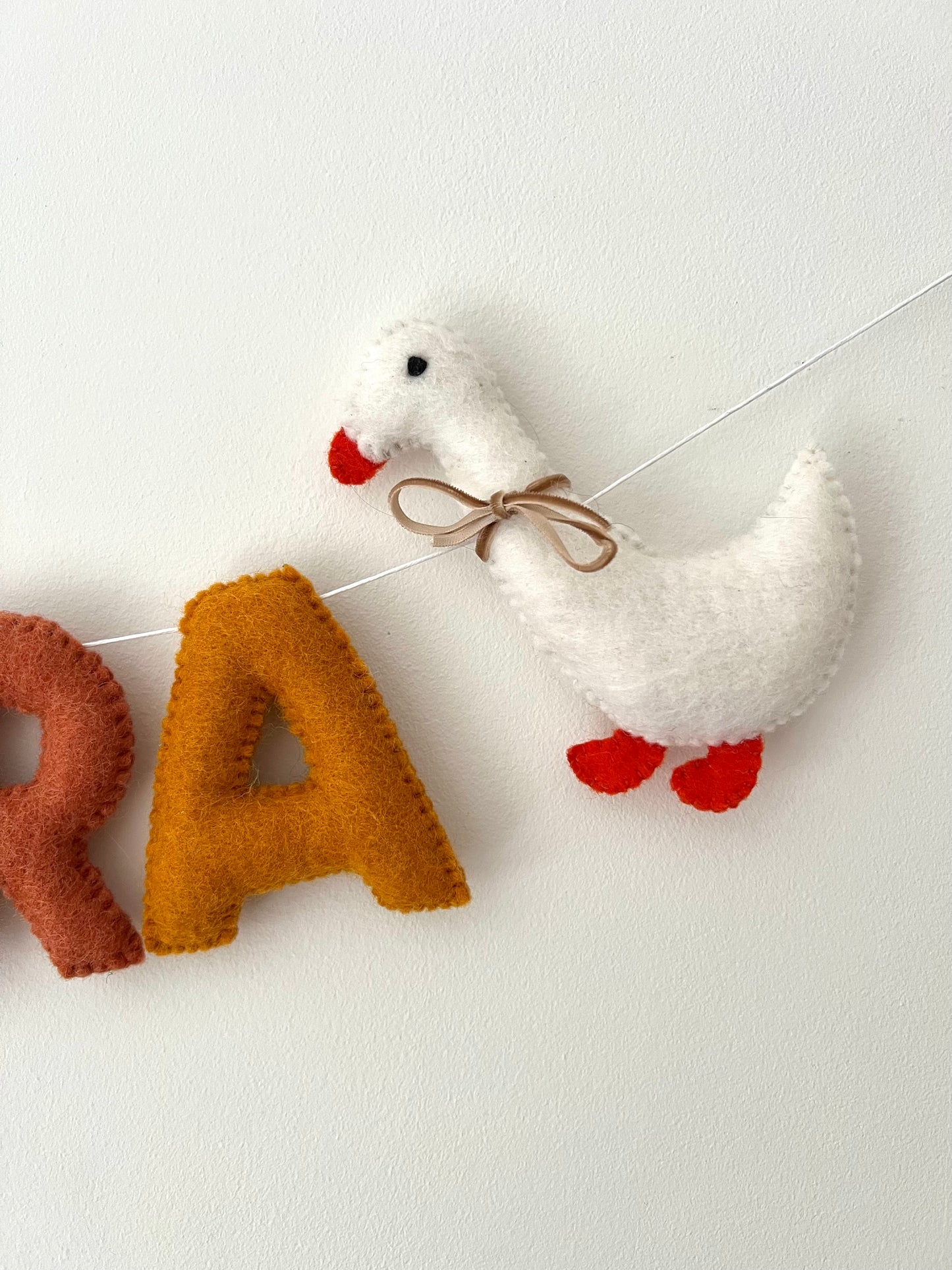 Geese name garland