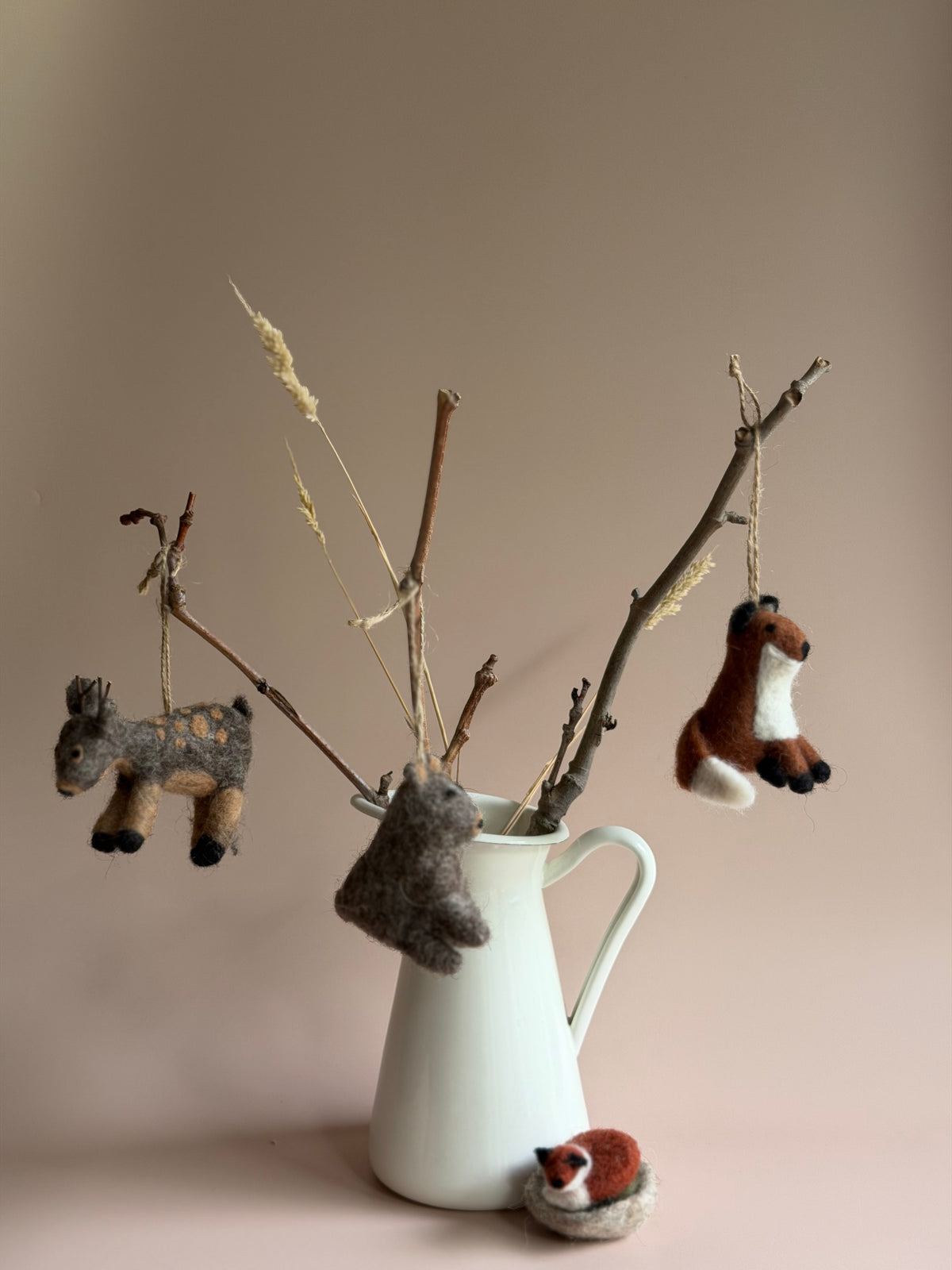 Felt Fox Hanging Decor
