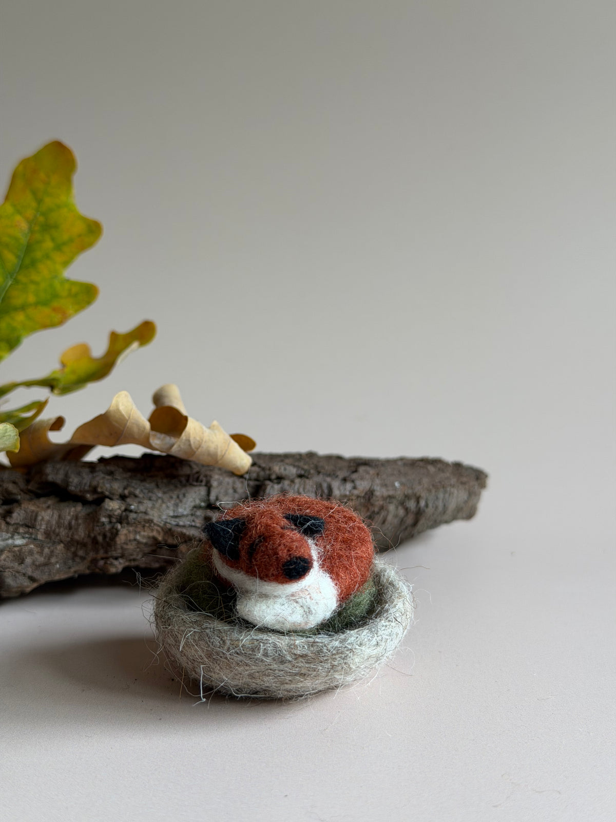 Snuggly Felt Fox