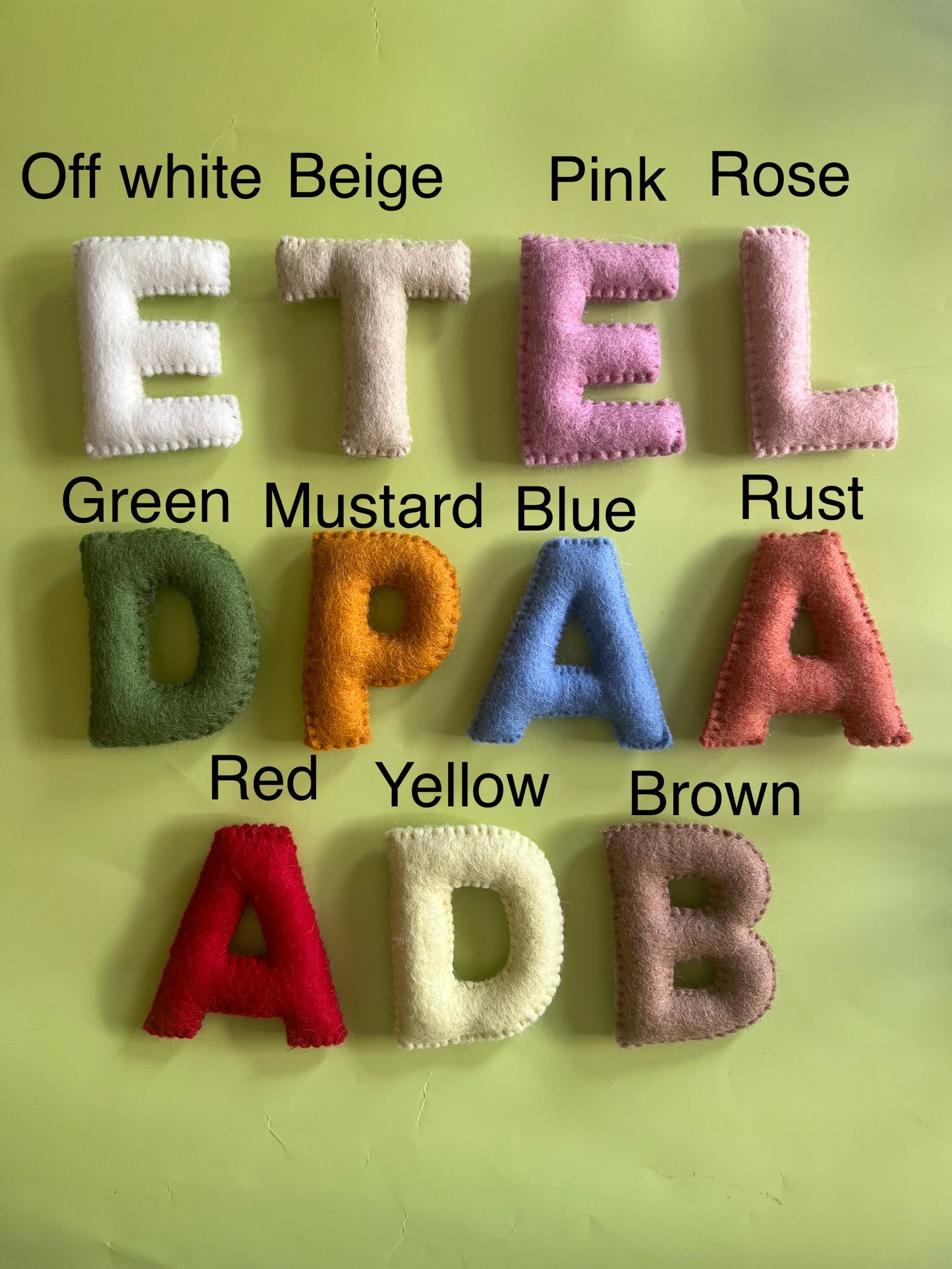Custom Birthday Number Garland