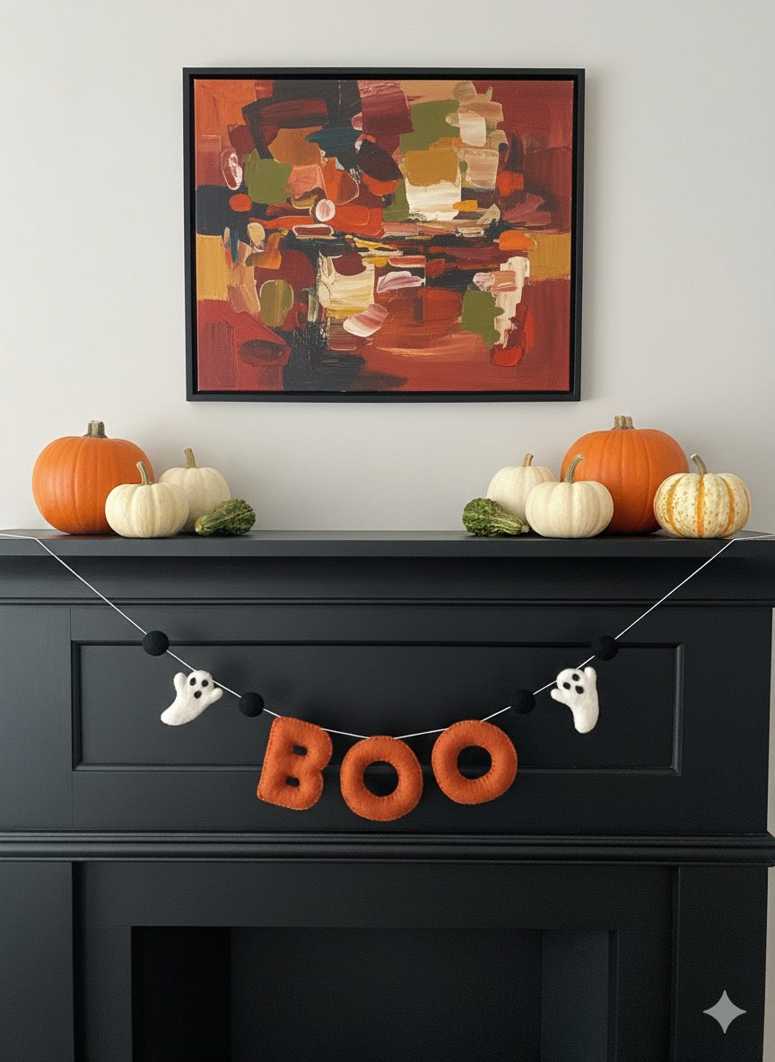 Boo garland