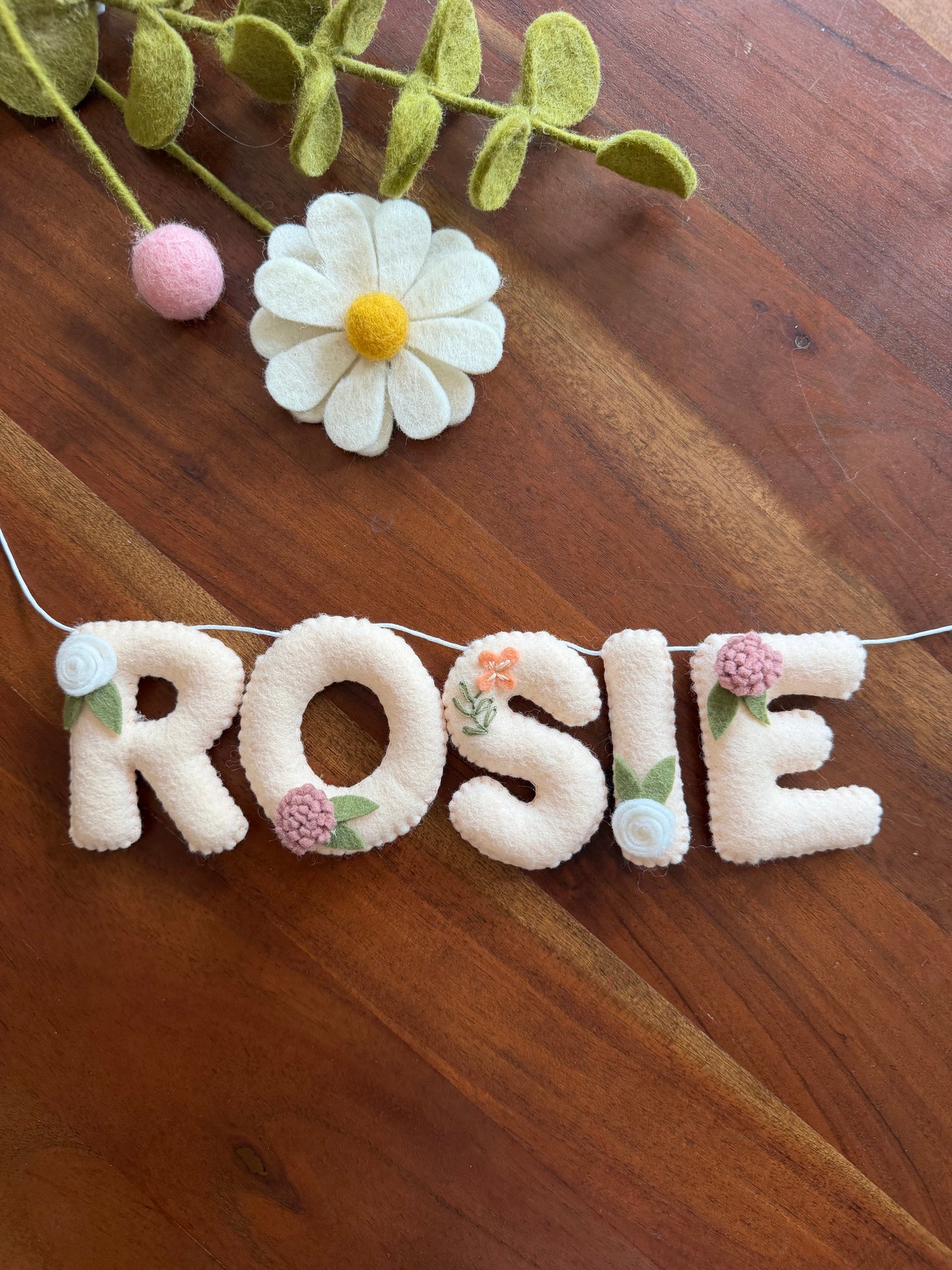 Dainty floral garland