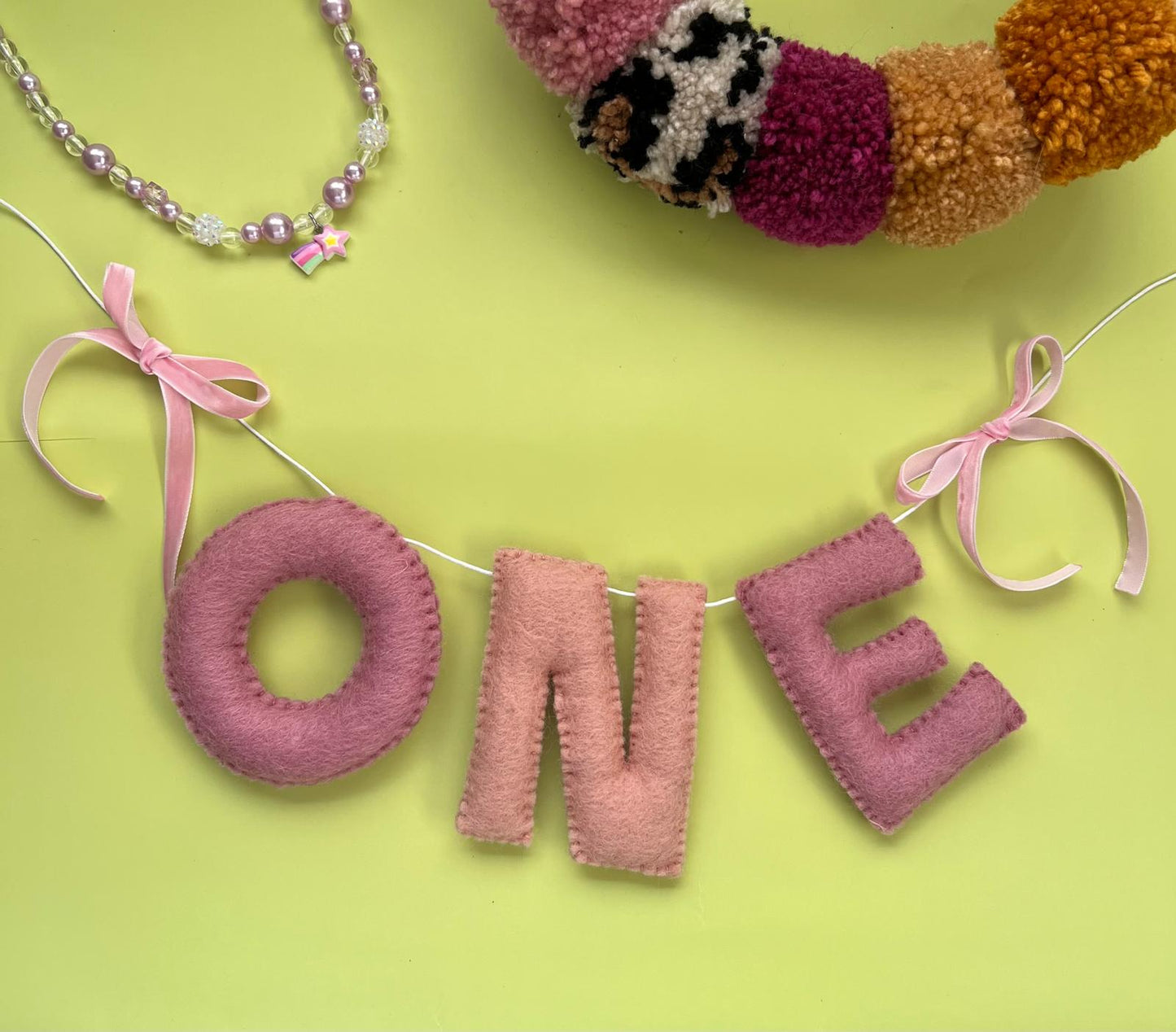 Custom Birthday Number Garland