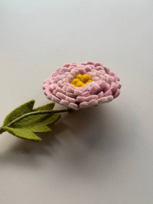 Felt Peony