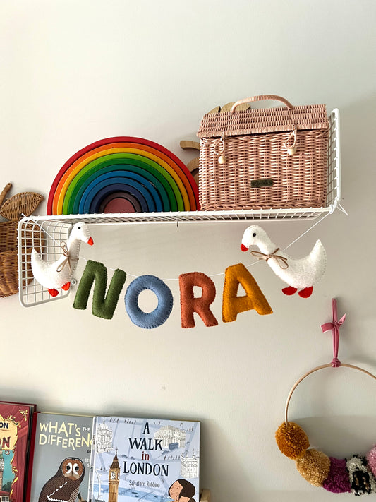 Geese name garland