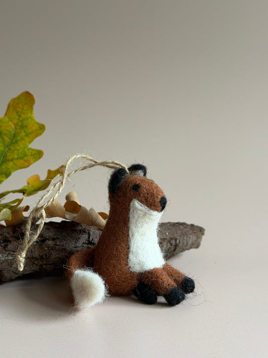 Felt Fox Hanging Decor