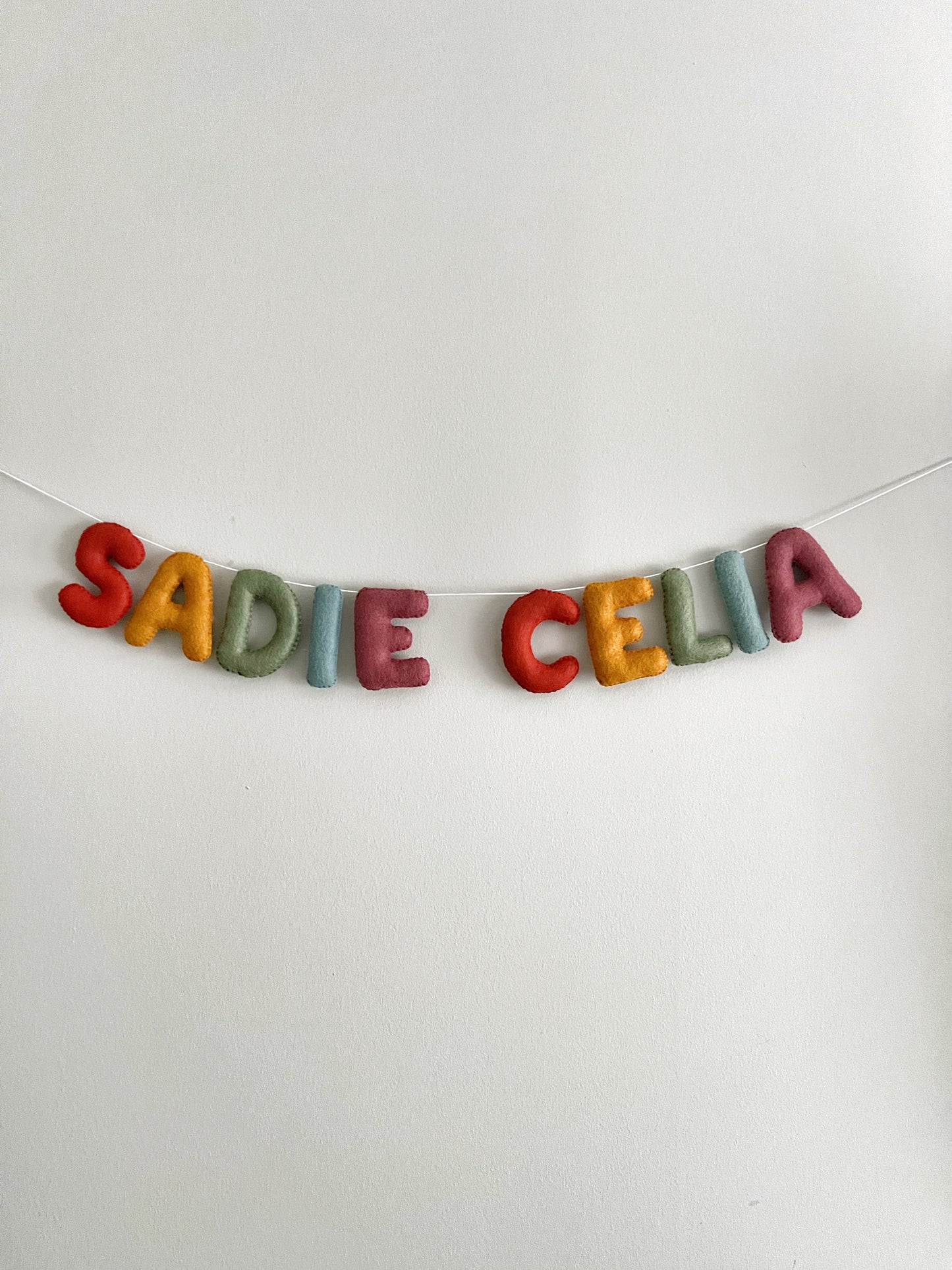 Colourful Name Garland