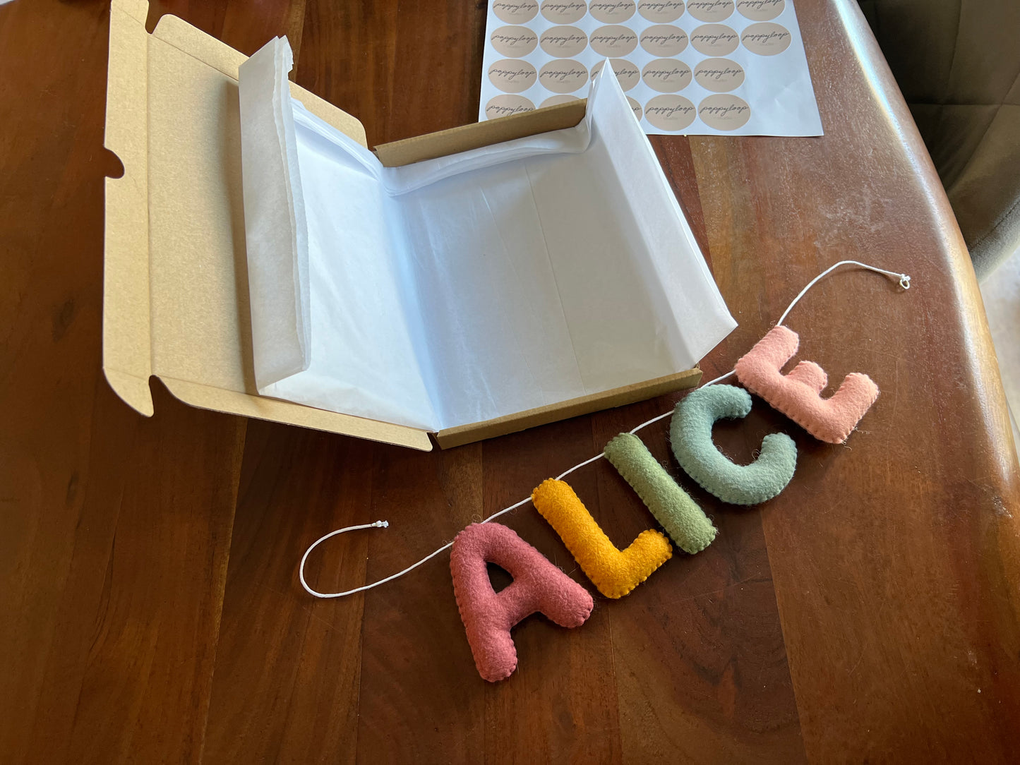 Colourful Name Garland