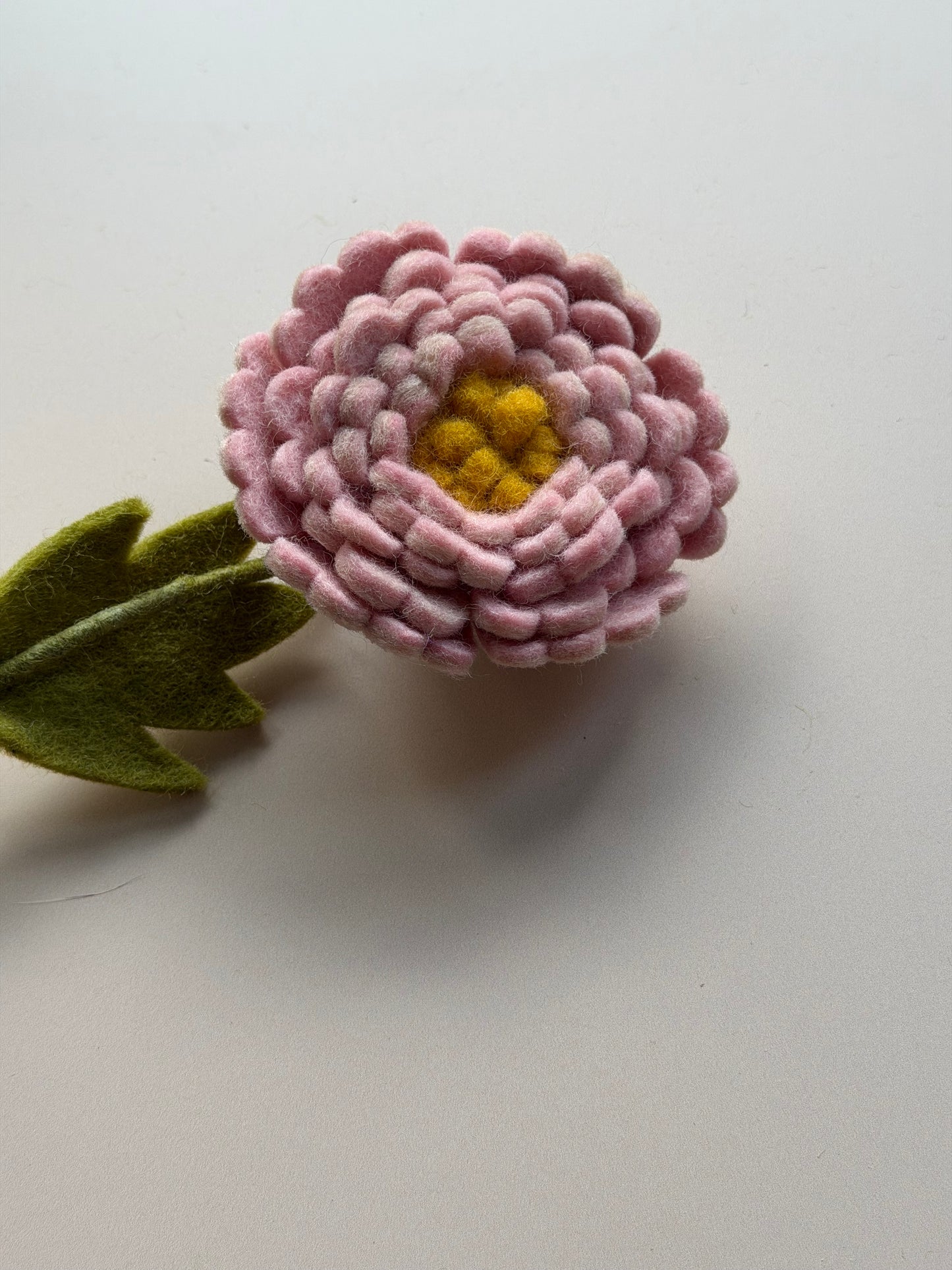 Felt Peony