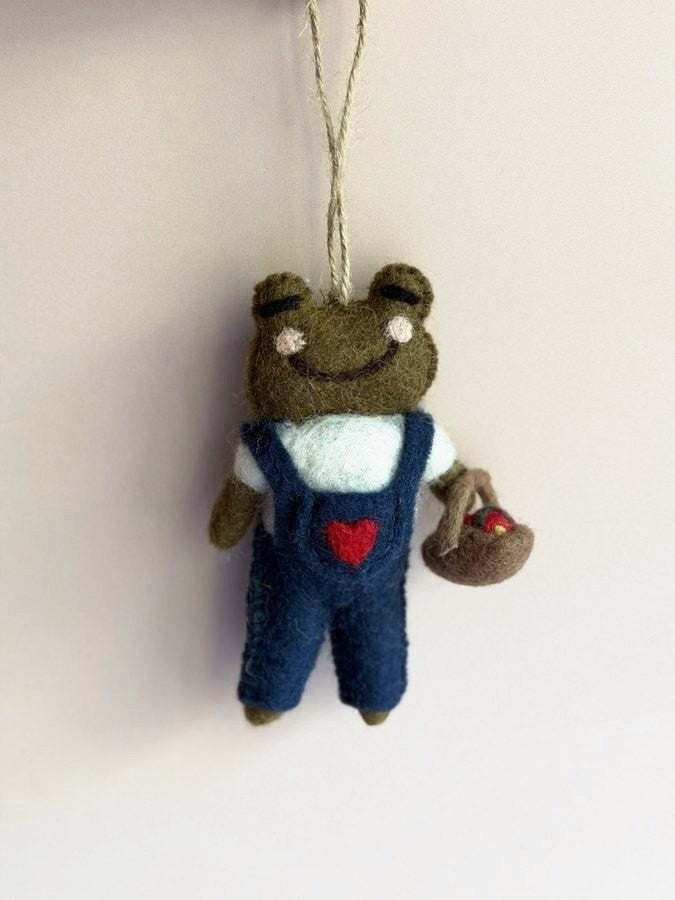 Frog Christmas Ornament