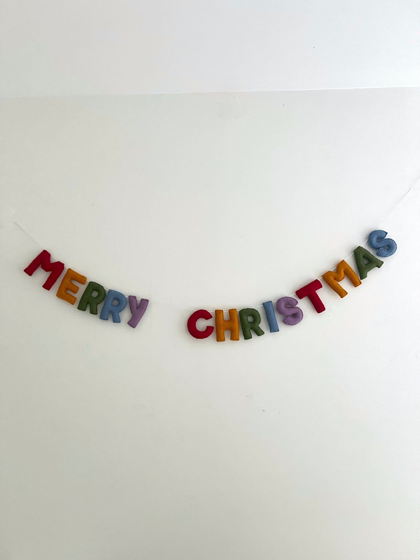 Merry Christmas garland