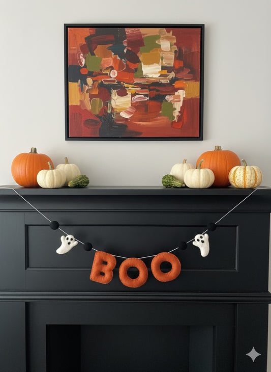 Boo garland