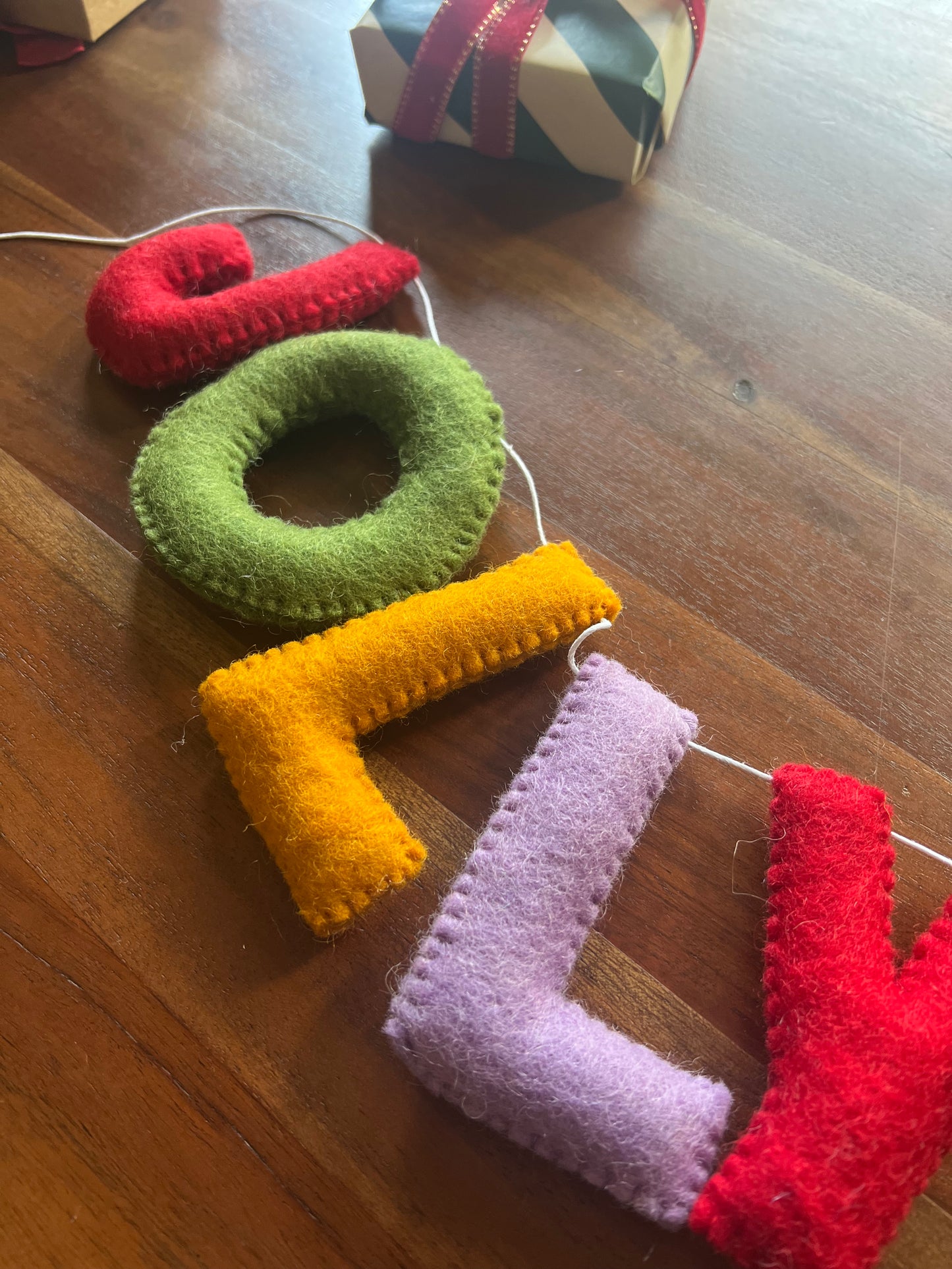 Jolly AF Christmas garland