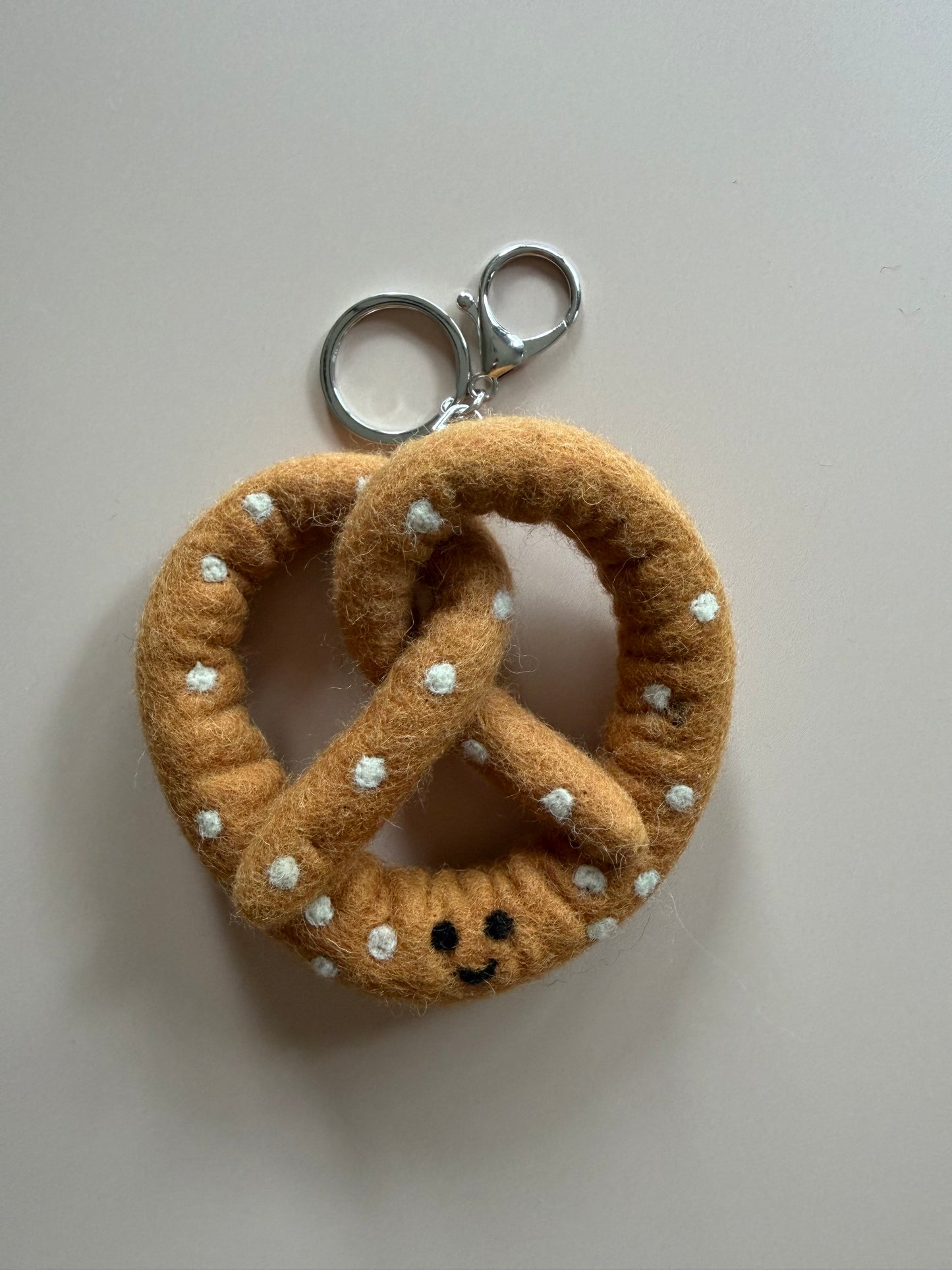 Ziggy The Pretzel Bag Charm