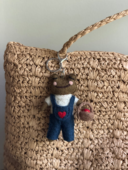 Frog Bag Charm