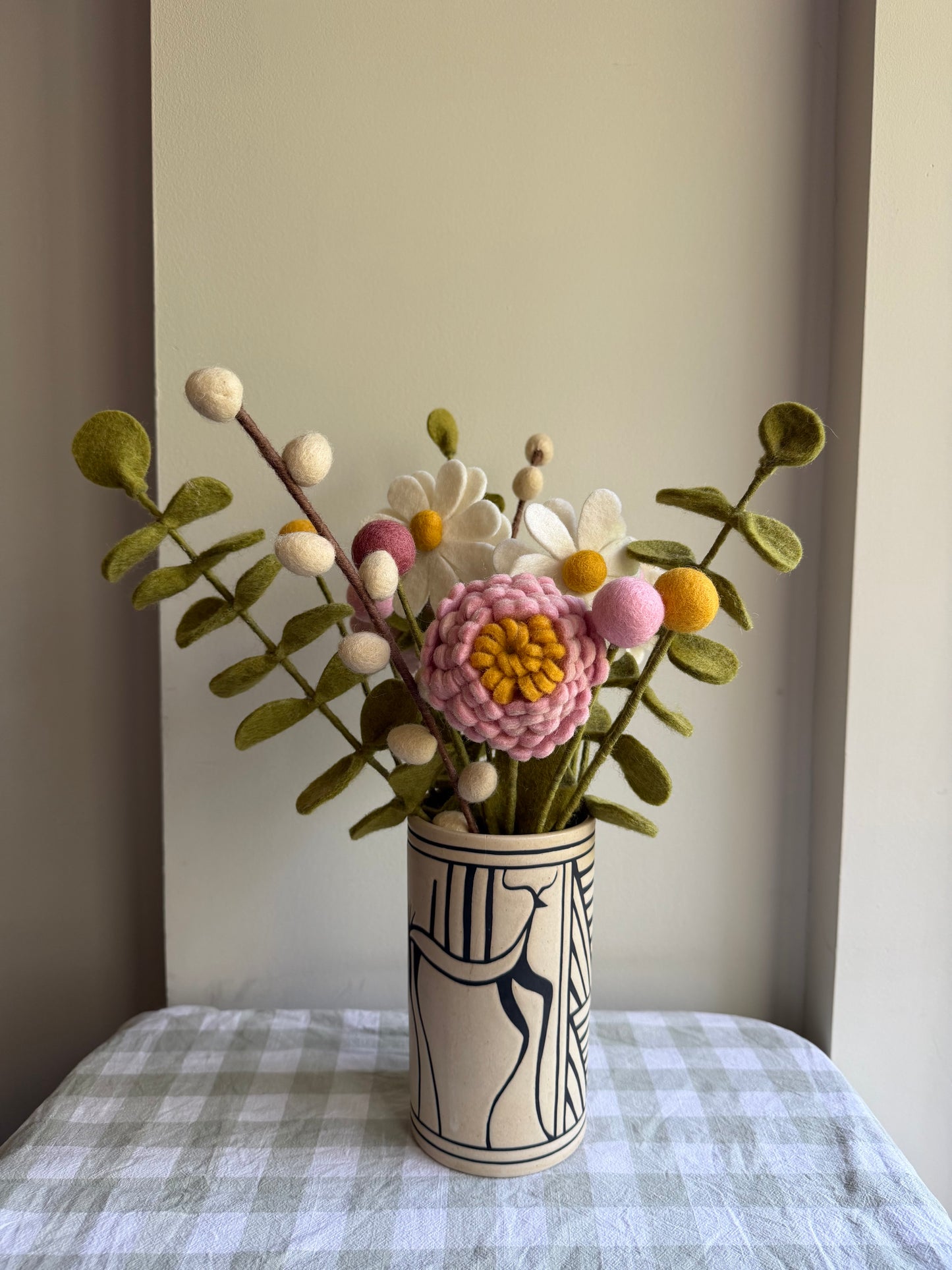Large Felt Flower Bouquet