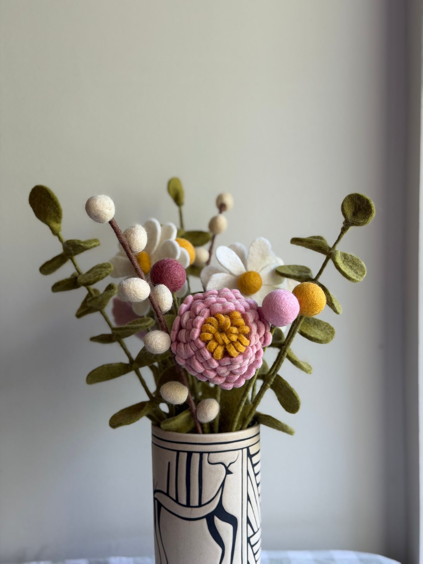 Large Felt Flower Bouquet