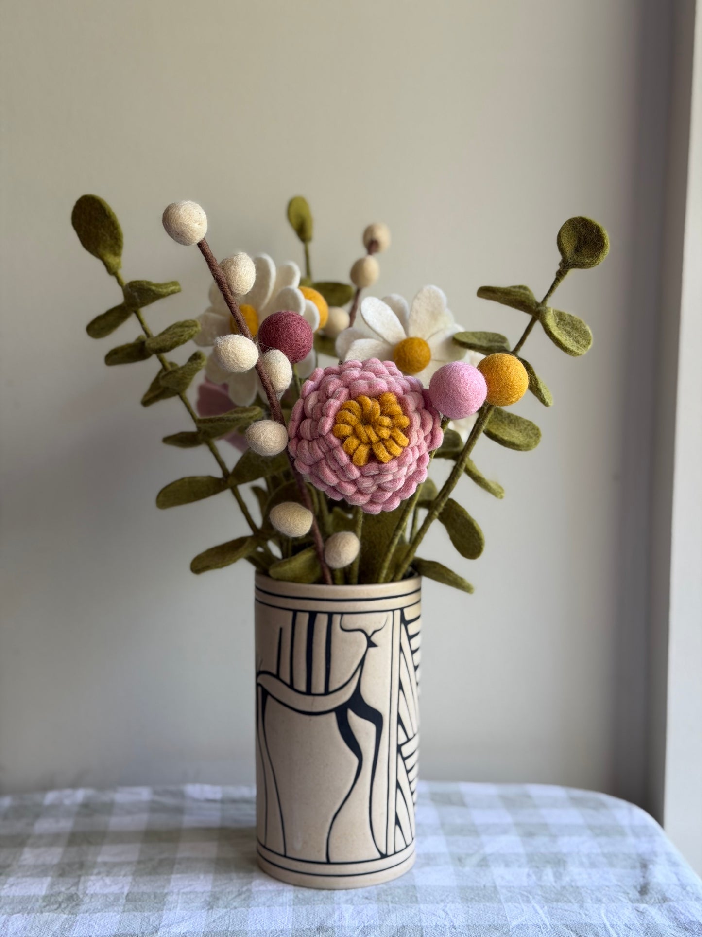 Large Felt Flower Bouquet