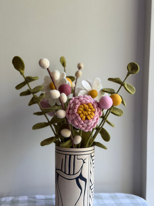 Large Felt Flower Bouquet
