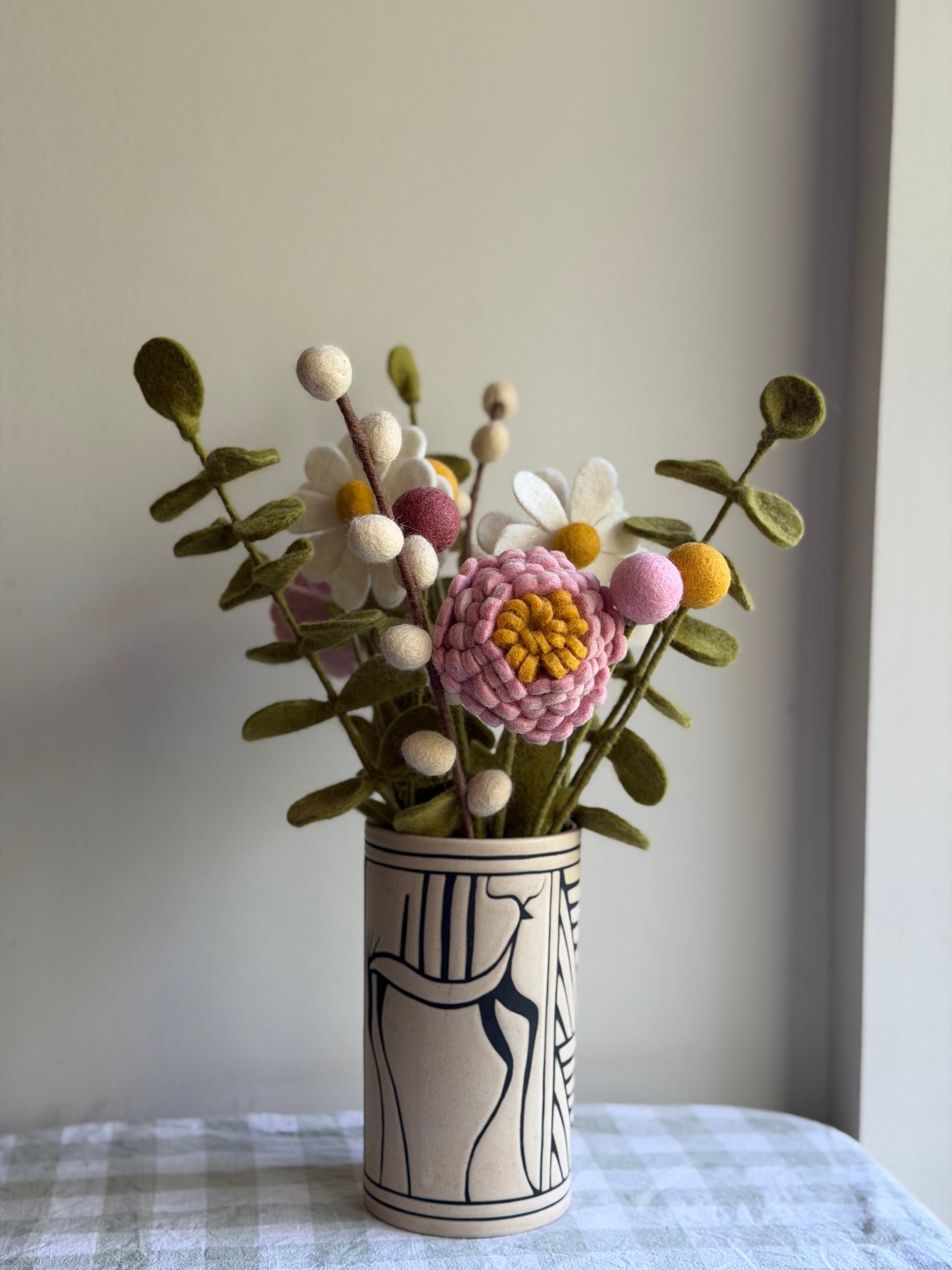 Large Felt Flower Bouquet
