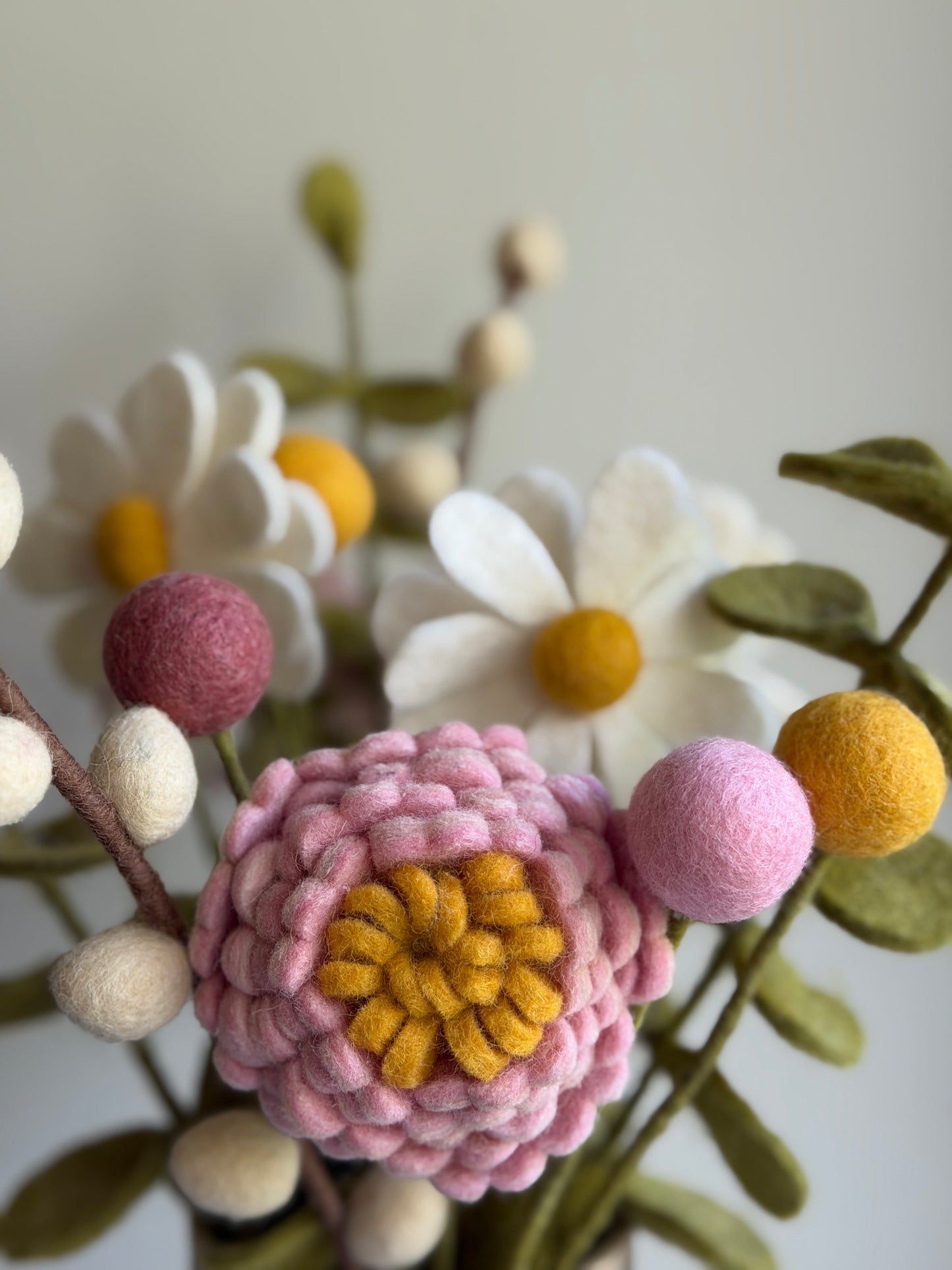 Large Felt Flower Bouquet