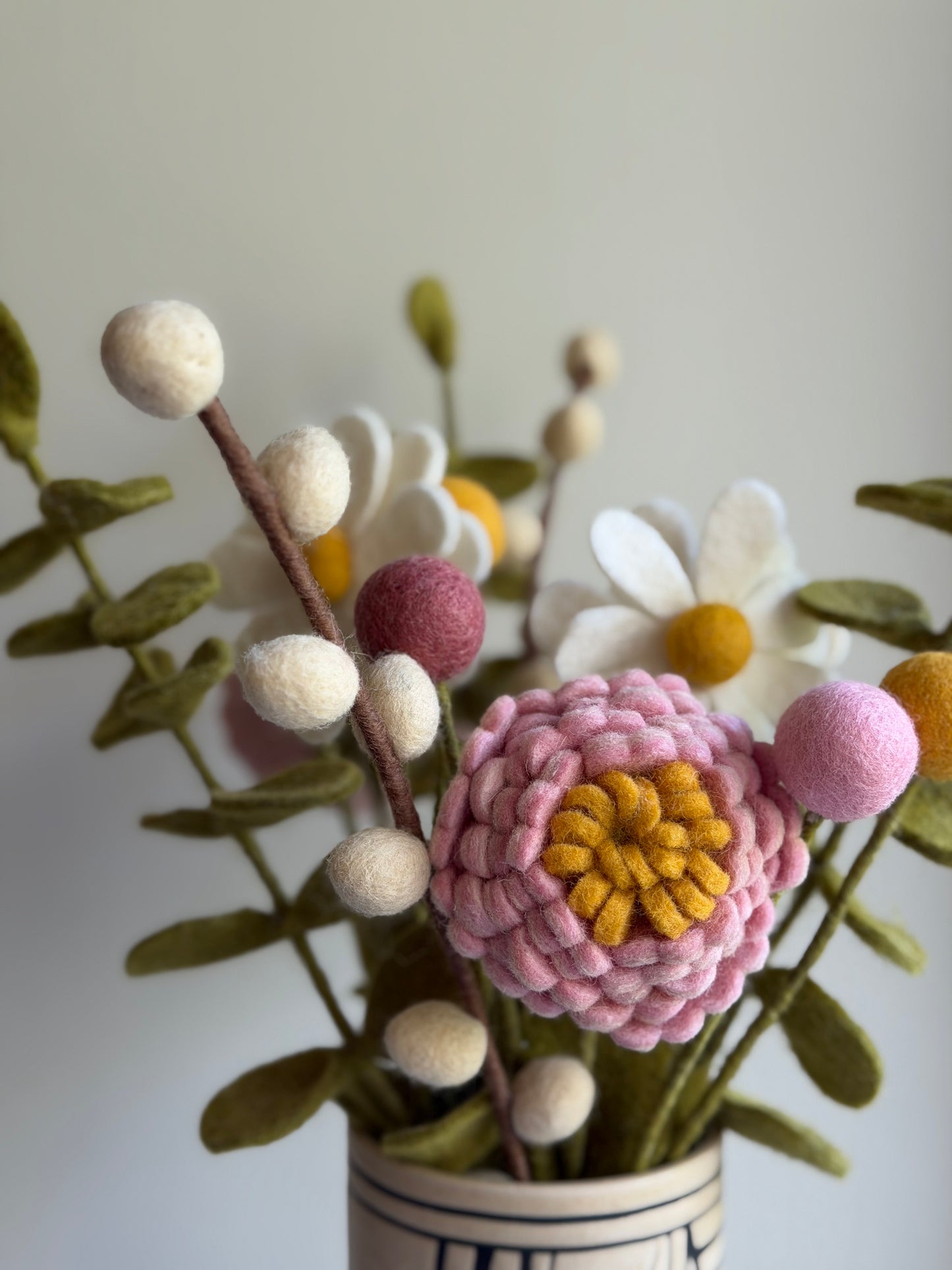 Large Felt Flower Bouquet