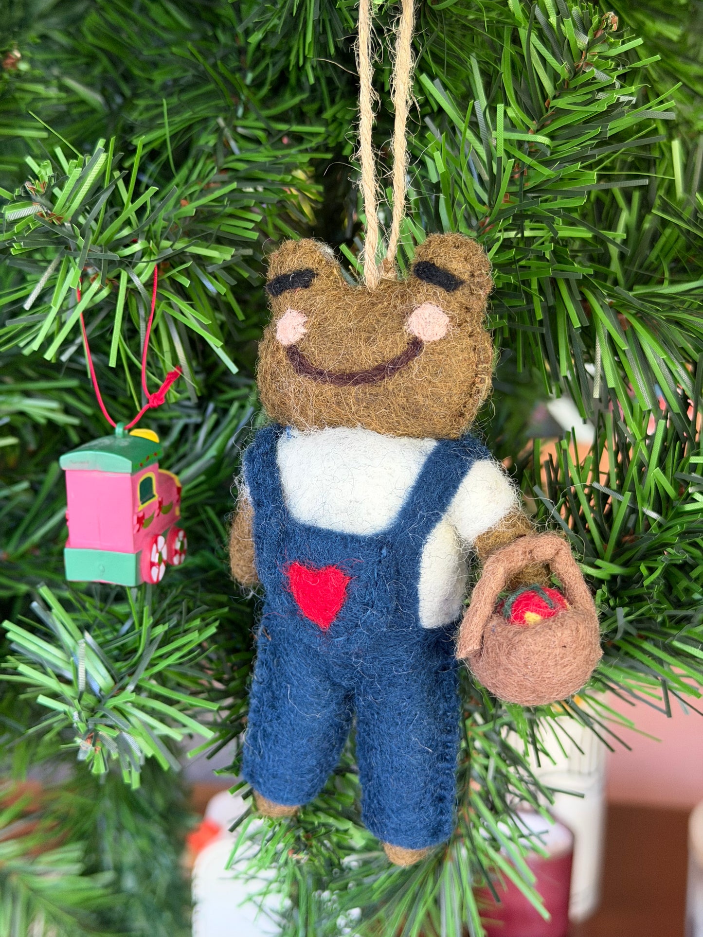 Frog Christmas Ornament