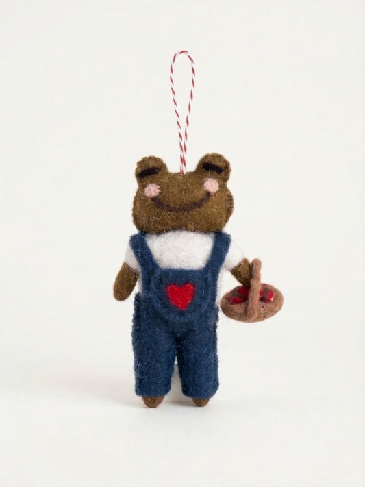 Frog Christmas Ornament