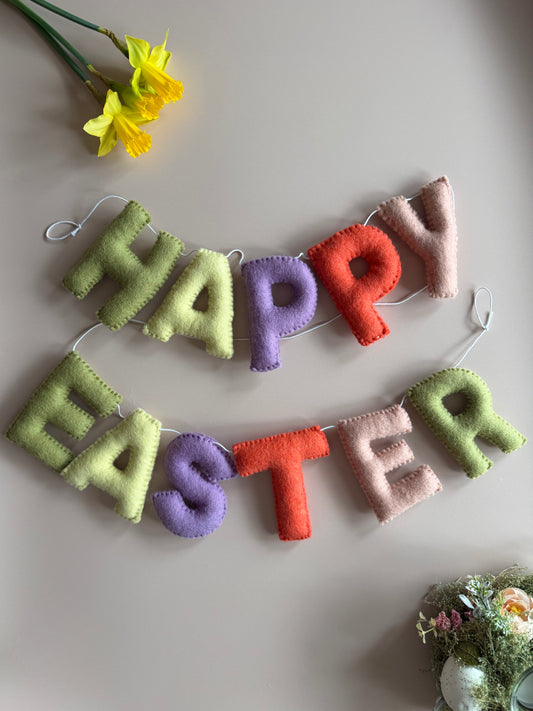 Happy Easter garland