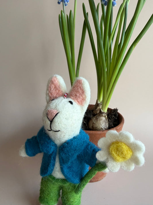 Oliver, The Flower Gatherer Bunny